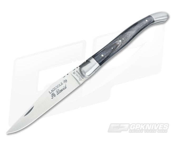 LaGuiole Shepherd's Knife Black Horn Folder 90511 - LG-90511