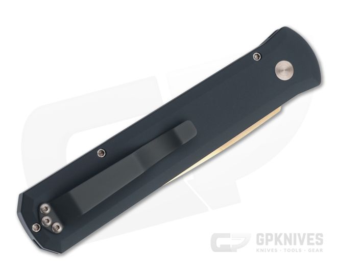 Protech Godfather Rose Gold 154CM Black Automatic Folding Knife