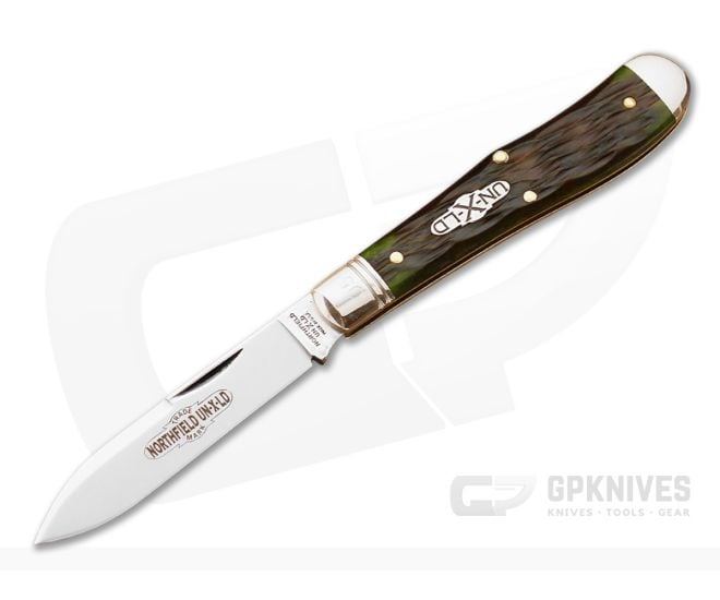 Northfield #92 Spear Moss Green Bone Serialized - GEC-922114-MGJB-S