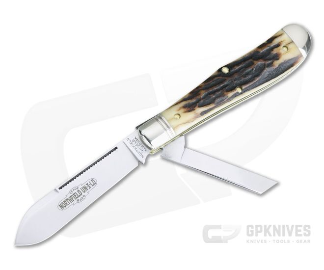 Northfield UN-X-LD #92 Eureka Jack Two-Blade Sambar Stag 922219-SS-10 - GEC-922219-SS-10