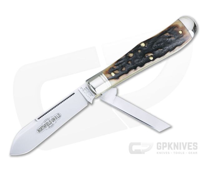 Northfield UN-X-LD #92 Eureka Jack Two-Blade Sambar Stag 922219-SS-11 - GEC-922219-SS-11