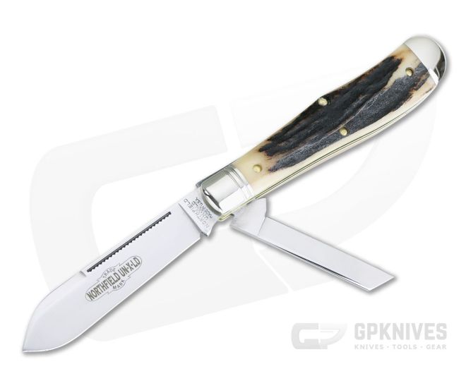 Northfield UN-X-LD #92 Eureka Jack Two-Blade Sambar Stag 922219-SS-12 - GEC-922219-SS-12