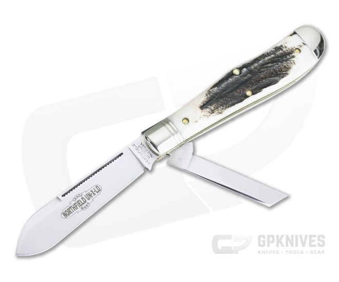 Northfield UN-X-LD #92 Eureka Jack Two-Blade Sambar Stag 922219-SS-13 - GEC-922219-SS-13