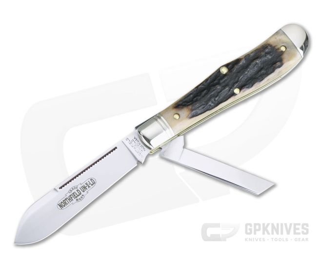 Northfield UN-X-LD #92 Eureka Jack Two-Blade Sambar Stag 922219-SS-14 - GEC-922219-SS-14