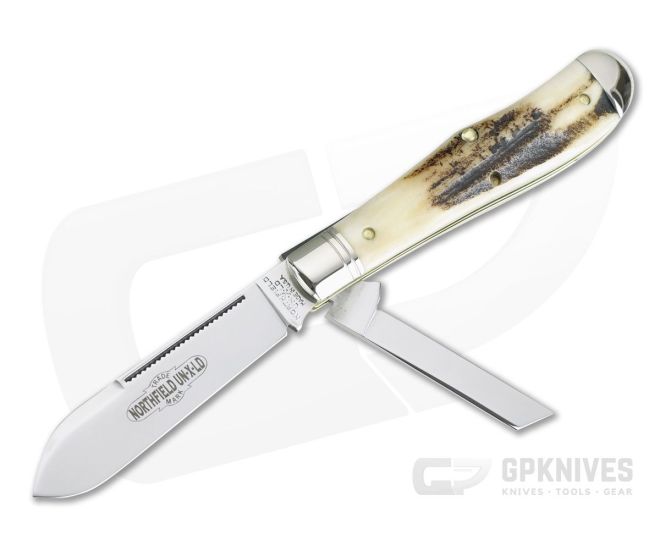 Northfield UN-X-LD #92 Eureka Jack Two-Blade Sambar Stag 922219-SS-21 - GEC-922219-SS-21