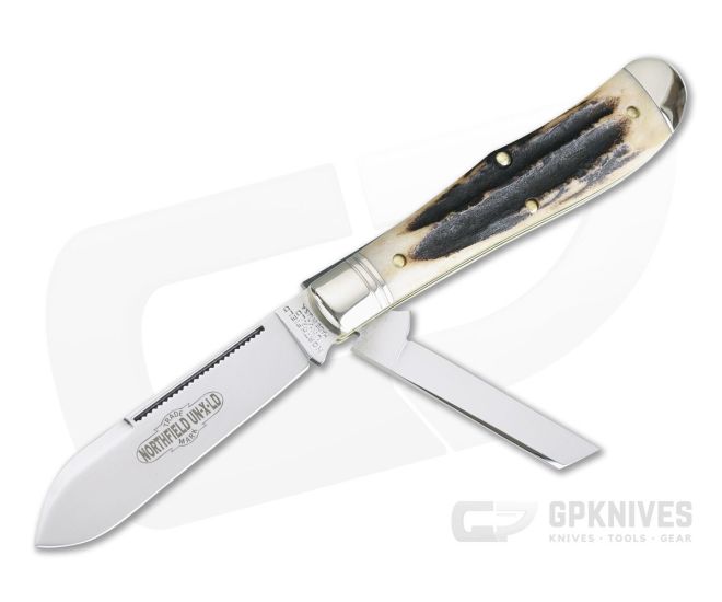 Northfield UN-X-LD #92 Eureka Jack Two-Blade Sambar Stag 922219-SS-25 - GEC-922219-SS-25