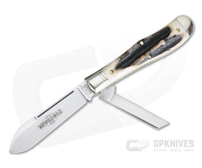 Northfield UN-X-LD #92 Eureka Jack Two-Blade Sambar Stag 922219-SS-28 - GEC-922219-SS-28