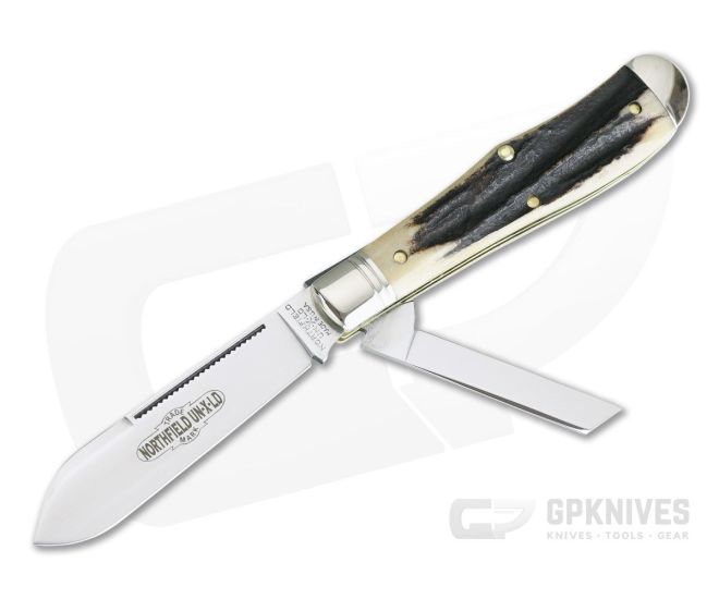 Northfield UN-X-LD #92 Eureka Jack Two-Blade Sambar Stag 922219-SS-29 - GEC-922219-SS-29