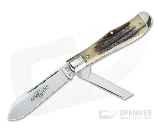 Northfield UN-X-LD #92 Eureka Jack Two-Blade Sambar Stag 922219-SS-31 - GEC-922219-SS-31