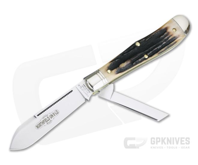 Northfield UN-X-LD #92 Eureka Jack Two-Blade Sambar Stag 922219-SS-5 - GEC-922219-SS-5
