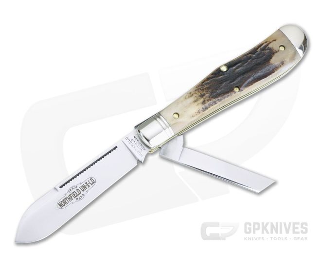 Northfield UN-X-LD #92 Eureka Jack Two-Blade Sambar Stag 922219-SS-7 - GEC-922219-SS-7