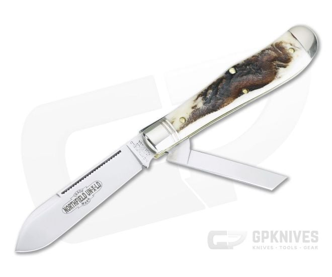 Northfield UN-X-LD #92 Eureka Jack Two-Blade Sambar Stag 922219-SS-8 - GEC-922219-SS-8