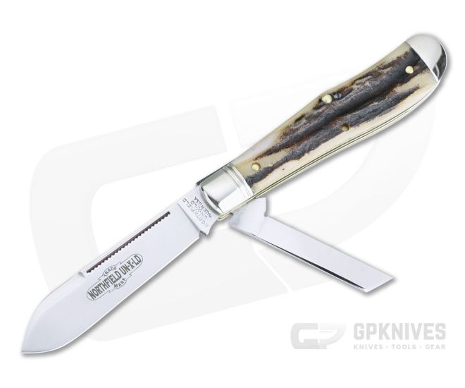 Northfield UN-X-LD #92 Eureka Jack Two-Blade Sambar Stag 922219-SS-9 - GEC-922219-SS-9