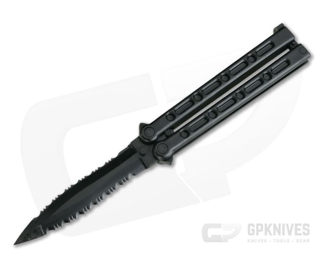 Cold Steel FGX Balisong Double Serrated Griv-Ex 92EAA - CS-92EAA