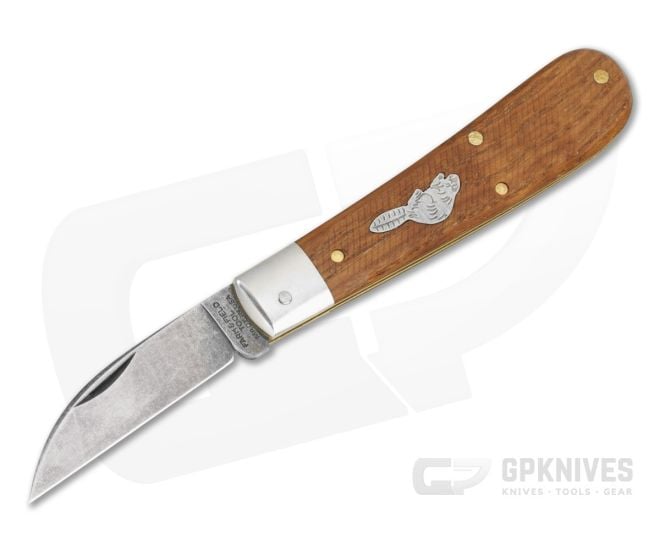Great Eastern Cutlery Farm & Field #93 Large Wood Chipper Antique Wormy Chestnut 1095 Carbon Steel Pocket Knife (3.87" Closed) 930126L - GEC-930126L-AWC