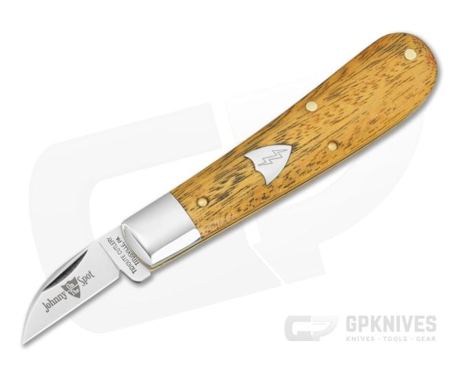 Great Eastern Cutlery Tidioute #93 Johnny On The Spot Small Blade Osage Orange Wood 1095 Carbon Steel Folding Pocket Carving Knife (3.87" Closed) 930126S - GEC-930126S-OOW
