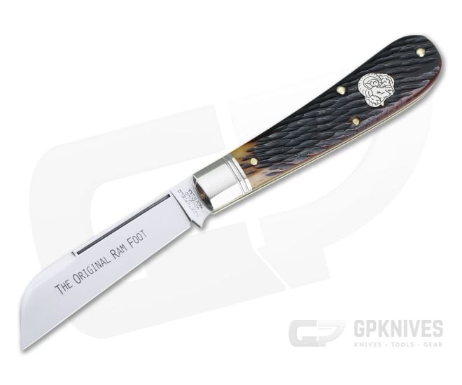 Northfield UN-X-LD #93 Ram Foot Antique Autumn Jigged Bone - GEC-933119-AAJB