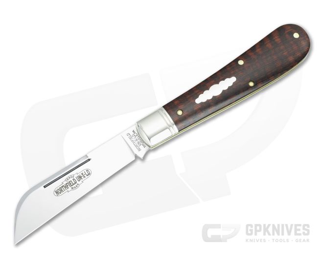 Northfield #93 Ram Foot Heart Snakewood - GEC-933124-HSW