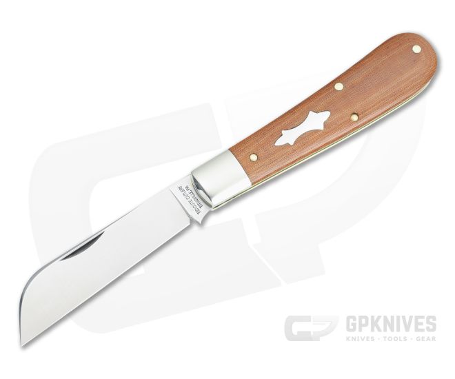 Tidioute #93 Ram Foot Natural Linen Micarta - GEC-933124-NLM