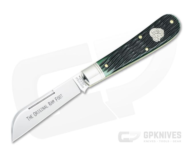 Northfield #93 Ram Foot Wintergreen Jigged Bone - GEC-933124-WJB