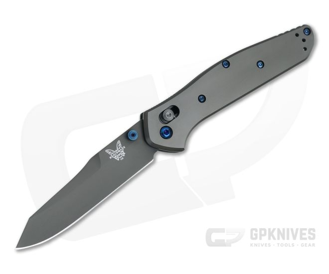 Benchmade 940BK-2003 Osborne Limited Edition Black DLC S90V Black Titanium Axis Lock Folder - BM-940BK-2003
