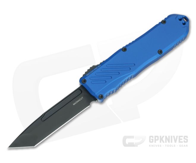 Guardian Tactical Recon-035 G2 Magnacut Tanto Blue Auto - GT-94121-G2-BL