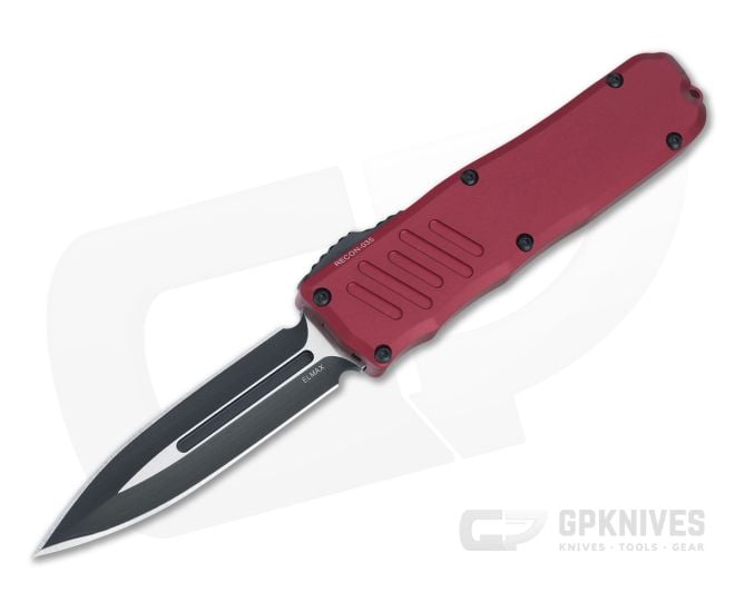 Guardian Tactical Recon-035 Two-Tone Elmax Double Edge Red OTF Automatic 94231-RED - GT-94231-RED