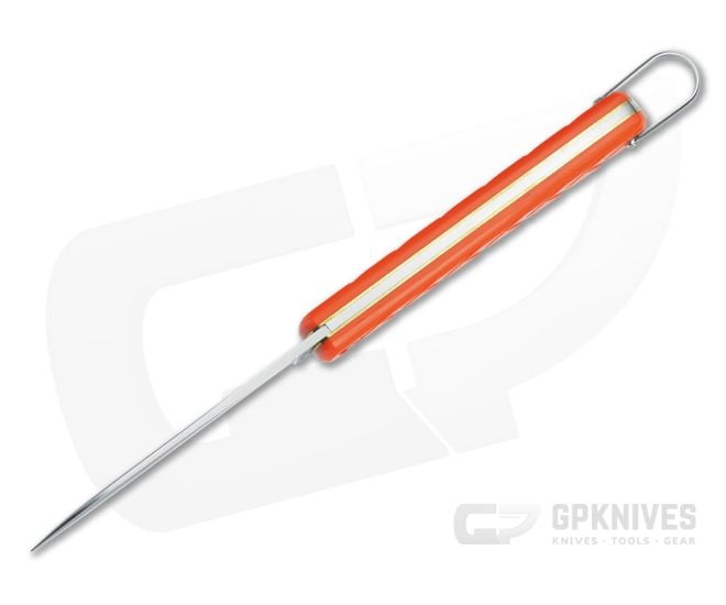 GAHGA かけレール オレンジ 2個セット GEC #96 Farm & Field Tractor Knife - Traction Jigged Orange Delrin