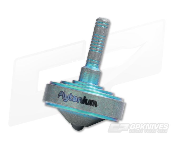 Flytanium Lunar Mini Titanium Green Stonewash Spinning Top - FLY-98237