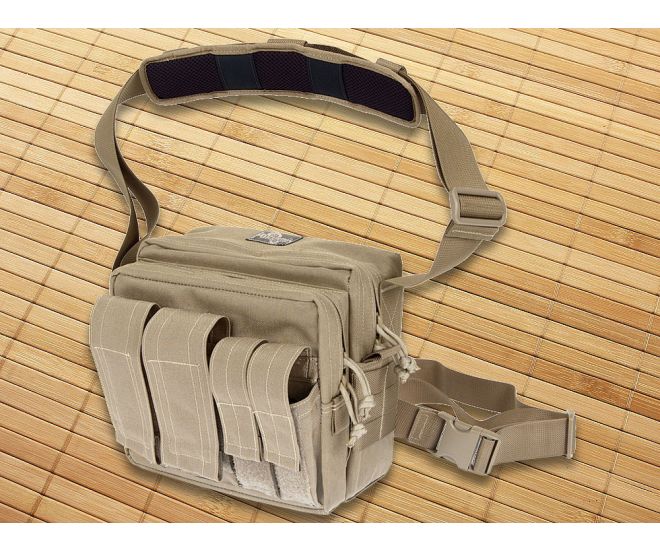 Maxpedition Active Shooter Bag Mag Front Khaki - MX-9833K