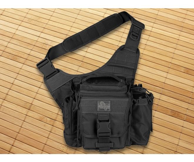 Maxpedition Jumbo E.D.C. S-Type Versipack Black - MX-9851B
