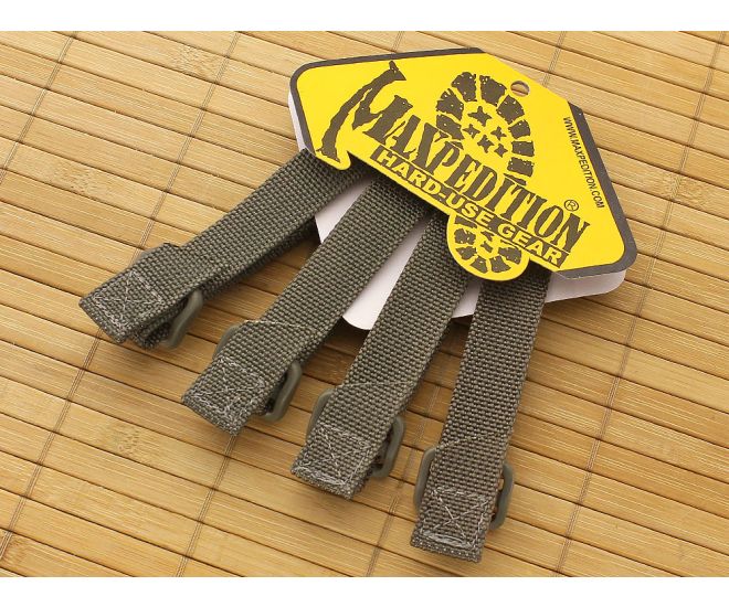 Maxpedition 3" TacTie Foliage (Pack of 4) - MX-9903F
