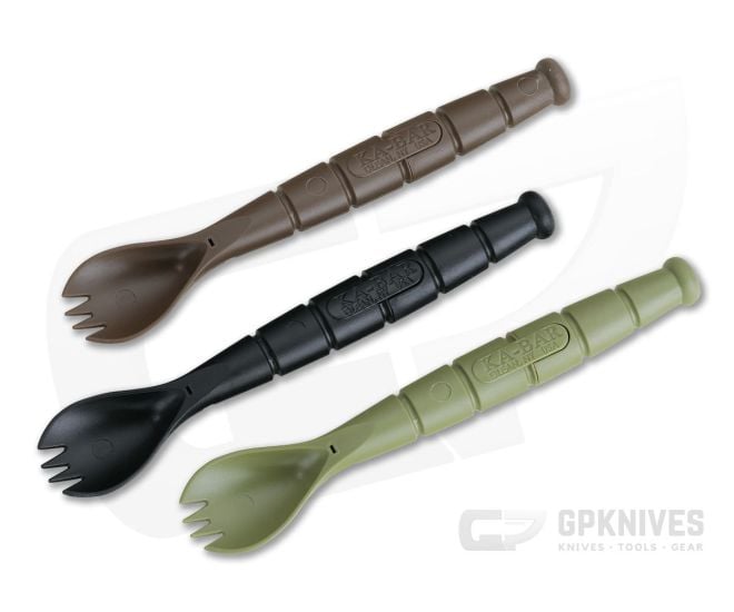 Kabar Field Kit Spork and Knife Three Pack 9909MIL - KA-9909MIL