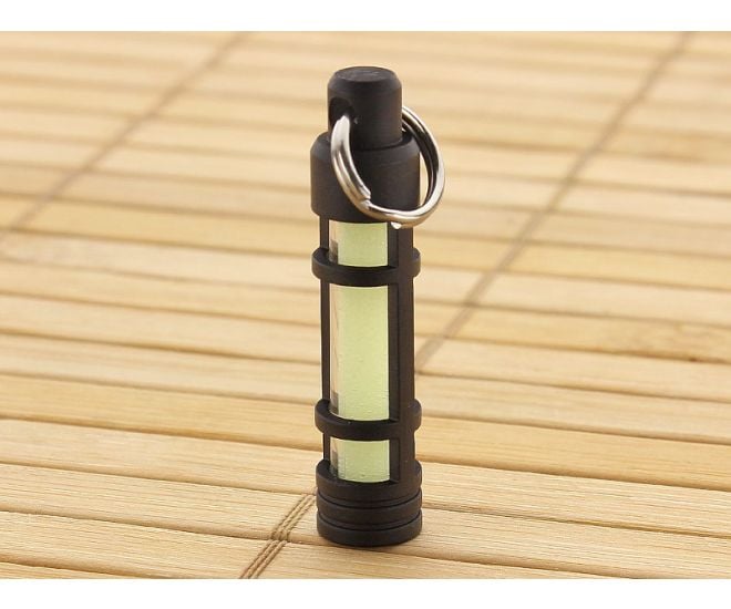 TEC Accessories Aluminum Glow Fob Black Cerakote - TA-A3-BLK