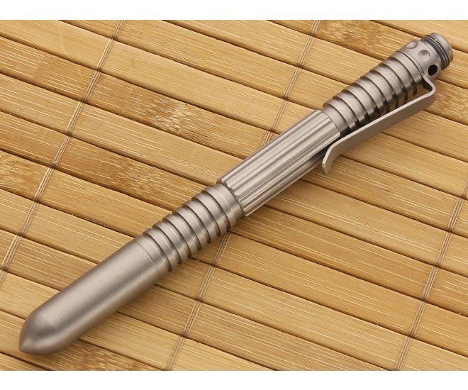 Hinderer Knives Extreme Duty Ti Pen Bead Blasted - HK-0040