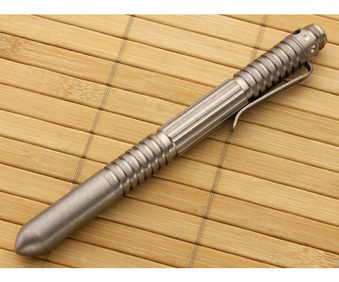 Hinderer Knives Extreme Duty Ti Pen Tumbled - HK-0041