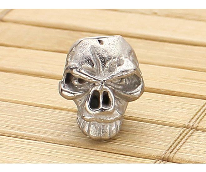 Schmuckatelli Emerson Skull Bead Titanium - ST-ETIPNA