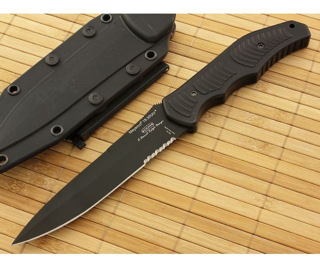 Meyerco DDR Black 18-XRAY Fixed Blade - MY-MFXRAYFBDS