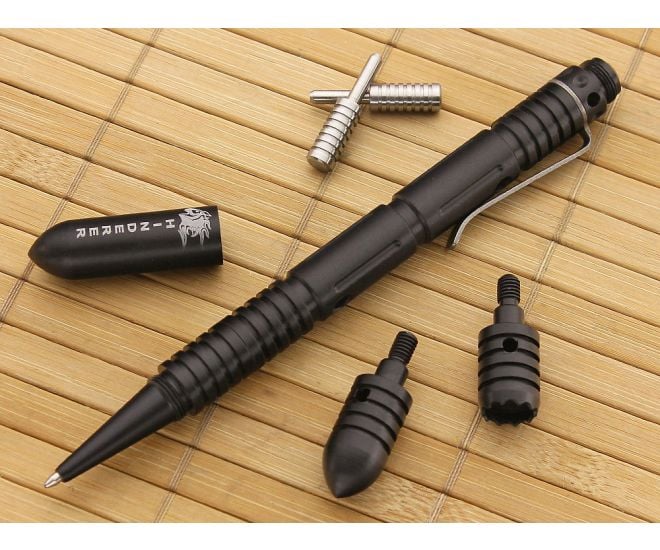 Hinderer Modular Aluminum Kubaton Deluxe Set Black - HK-MKDALB
