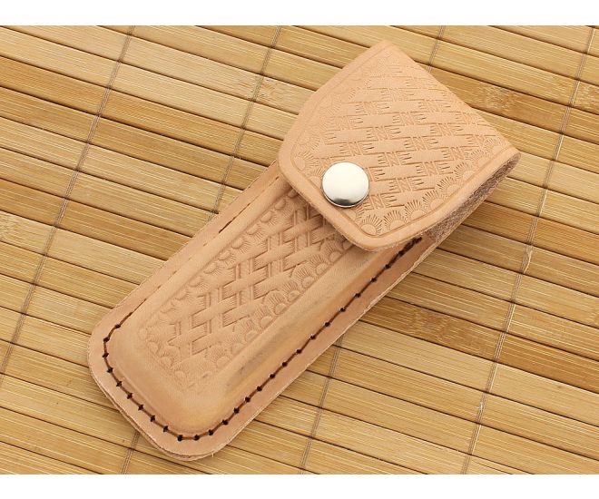 Leather Belt Pouch 5" Tan - AC-SH205