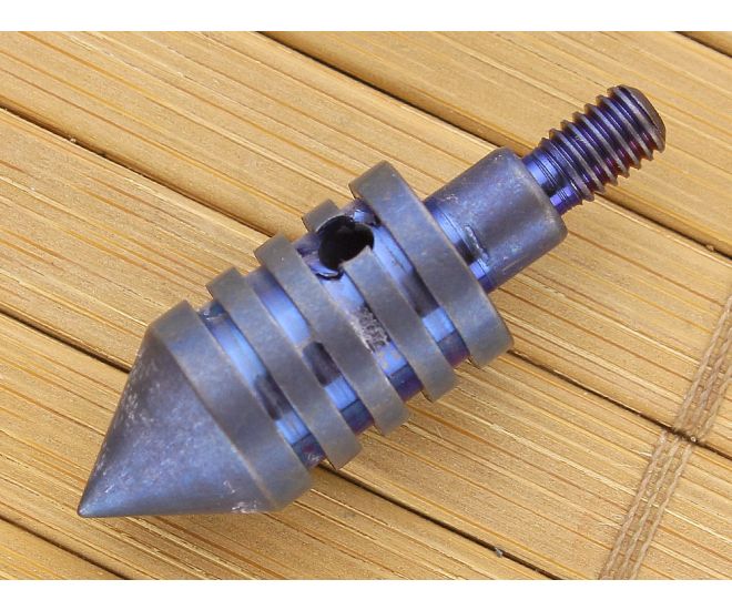 Hinderer Knives Warhead Attachment Titanium Blue Anodized - HK-TIWHBL