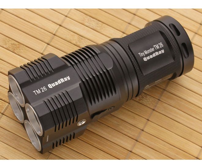 NiteCore TM26 3500 Lumen LED Flashlight Rechargeable - NC-TM26
