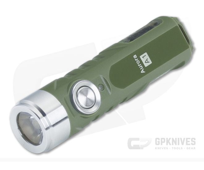 Rovyvon Aurora A1 Army Green Flashlight Neutral White (5000K) - RV-A1-G4-GRN-5000K
