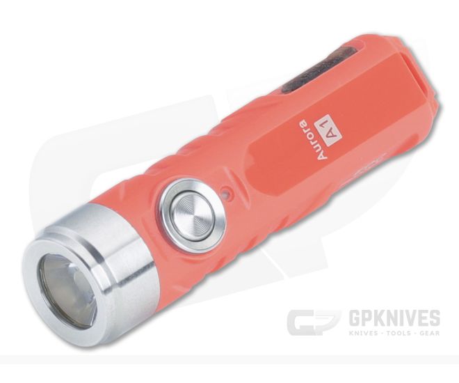 Rovyvon Aurora A1 Orange Flashlight Cool White (6500K) - RV-A1-G4-ORG-6500K