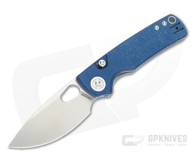 Vosteed Porcupine Blue Micarta Satin 14C28N - VSD-A2605