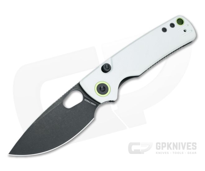 Vosteed Porcupine White G10 Black Blade 14C28N - VSD-A2606
