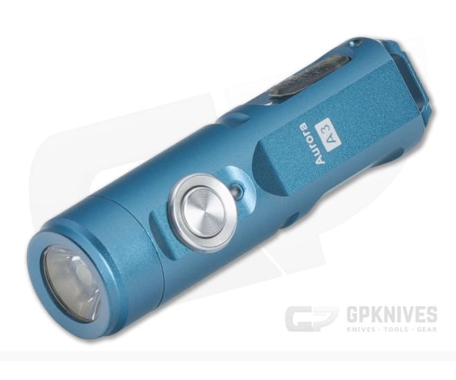 Rovyvon Aurora A3 Aqua Blue Aluminum Flashlight Cool White (6500K) - RV-A3-G4-BLU-6500K