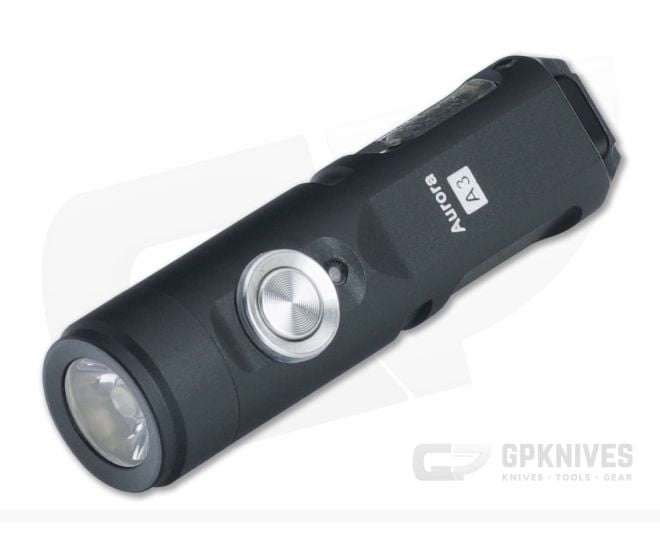 Rovyvon Aurora A3 Black Aluminum Flashlight Cool White (6500K) - RV-A3-G4-BLK-6500K