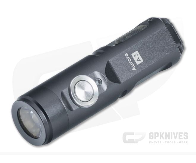 Rovyvon Aurora A3 Gunmetal Aluminum Flashlight Cool White (6500K) - RV-A3-G4-GML-6500K