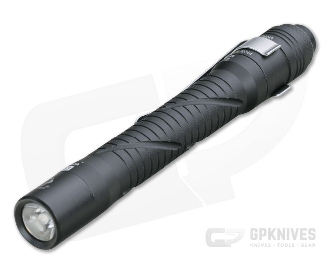 Rovyvon Aurora A33 Black Aluminum 180 Lumen Neutral White Rechargeable Pen Flashlight - RV-A33-BLK-5000K